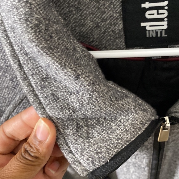 Black and gray jacket with pockets XL - Picture 6 of 8